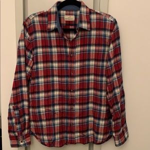 Marine Layer Plaid Shirt Medium Great Condition!